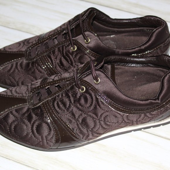 coach slip on tennis shoes